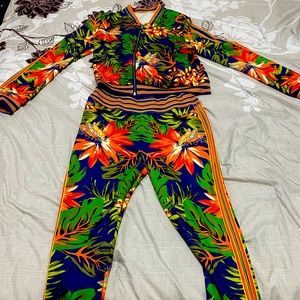 2 piece size L jacket and pants